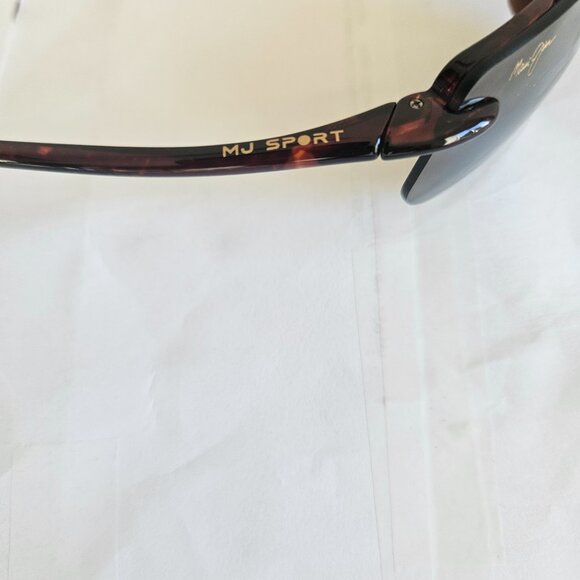 MAUI JIM (MJ) SPORT MJ SUNGLASSES NEW412 1070 17 130 BANYANS MB-BG MADE IN JAPAN - Picture 8 of 12